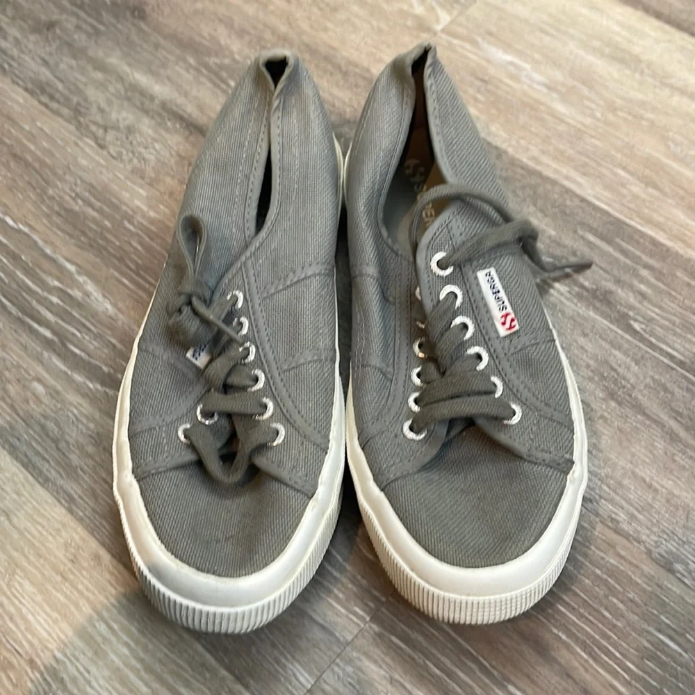 Superga 2750 Cotu Classic Sneaker S000010-M38 Gray Size M7.5/W9